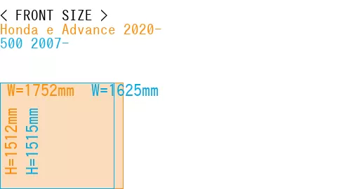 #Honda e Advance 2020- + 500 2007-